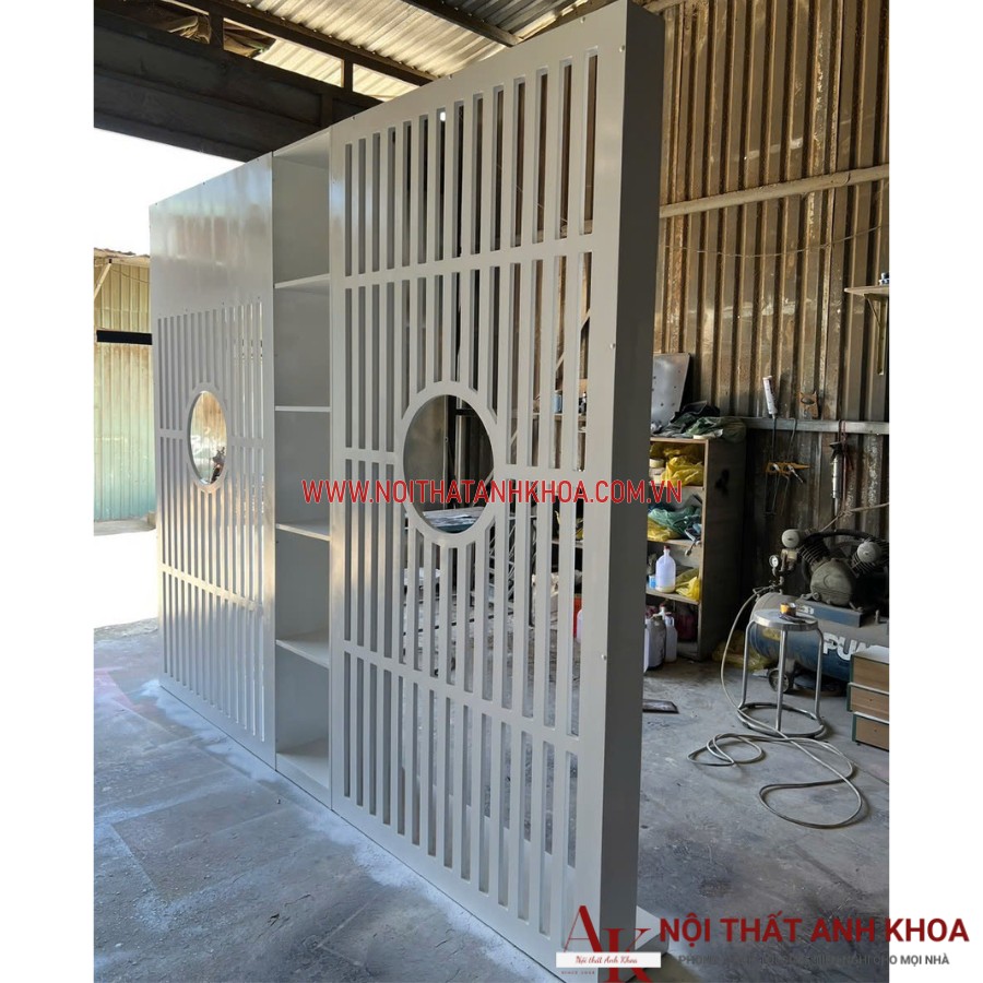 Vách Ngăn Gỗ MDF CNC Nội Thất Anh Khoa Vách Ngăn Gỗ MDF CNC Nội Thất Anh Khoa