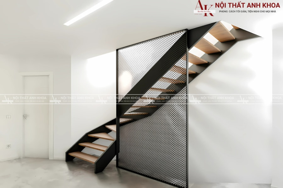 Mẫu vách ngăn cầu thang giá rẻ Mẫu vách ngăn cầu thang giá rẻ