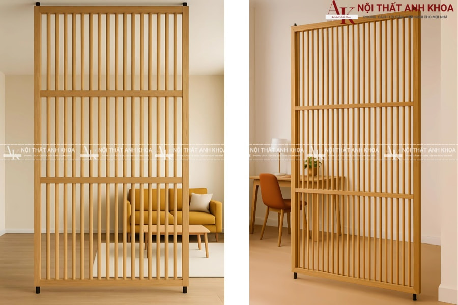 Thiết kế vách ngăn gỗ công nghiệp theo xu hướng mới nhất Thiết kế vách ngăn gỗ công nghiệp theo xu hướng mới nhất