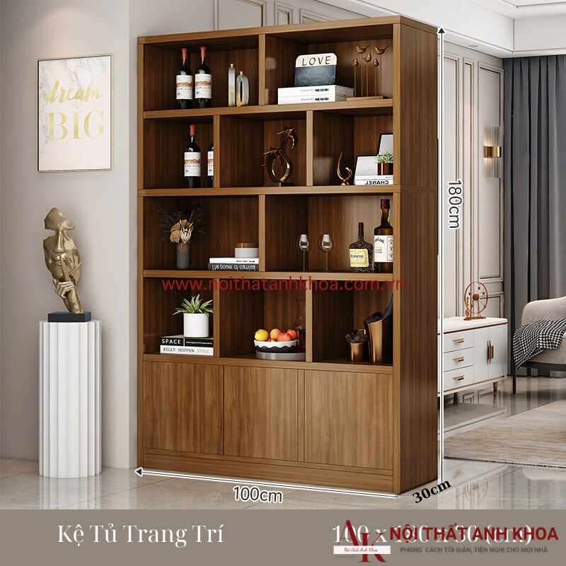 Vách Ngăn MDF Kết Hợp Kệ Tủ Trang Trí Gỗ Công Nghiệp Vách Ngăn MDF Kết Hợp Kệ Tủ Trang Trí Gỗ Công Nghiệp
