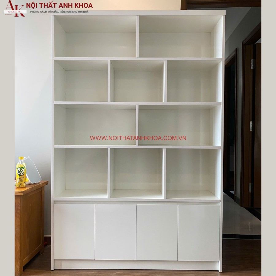 Vách ngăn gỗ công nghiệp MDF màu trắng thanh lịch Vách ngăn gỗ công nghiệp MDF màu trắng thanh lịch