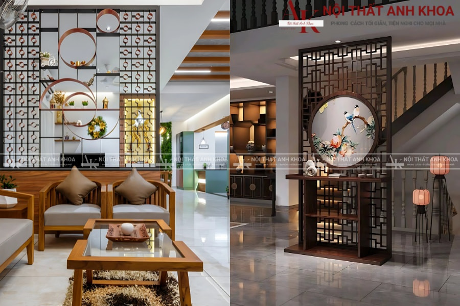 Thiết kế các vách ngăn phòng theo phong cách riêng Thiết kế các vách ngăn phòng theo phong cách riêng