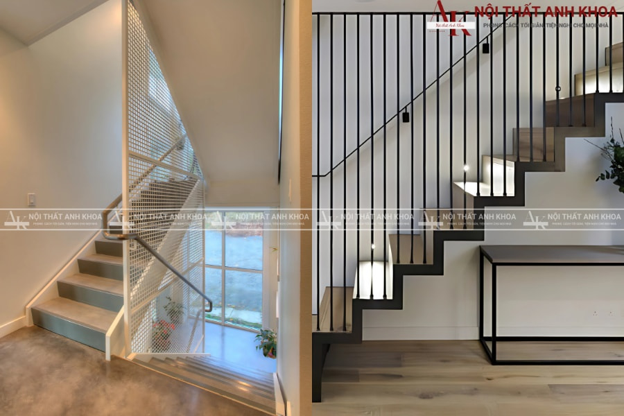 Vách ngăn cầu thang - Tối ưu không gian Vách ngăn cầu thang - Tối ưu không gian