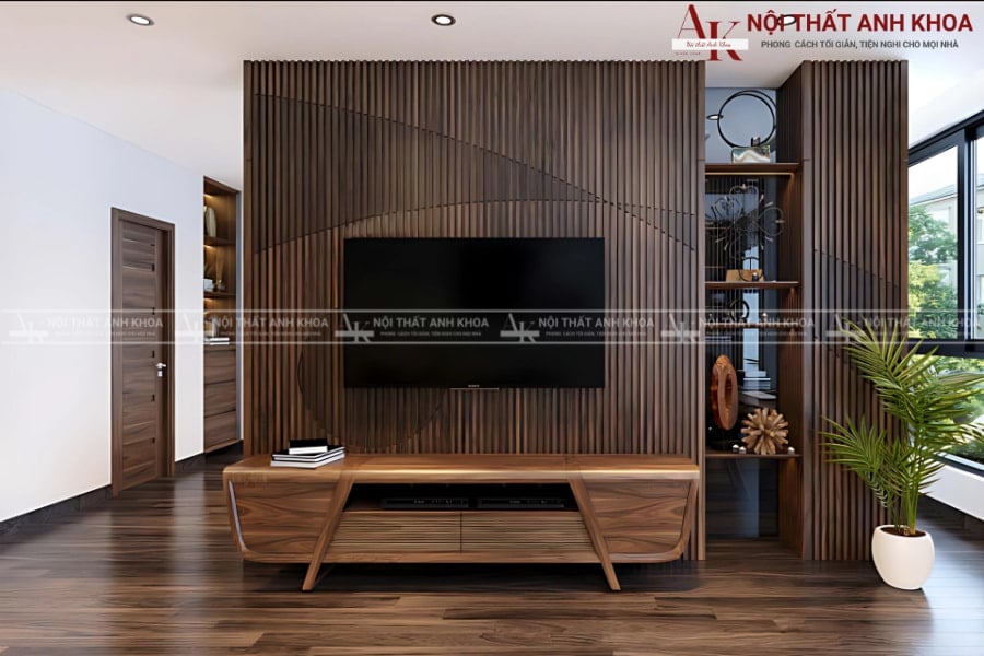 Vách ngăn tivi thông minh cho nhà nhỏ Vách ngăn tivi thông minh cho nhà nhỏ