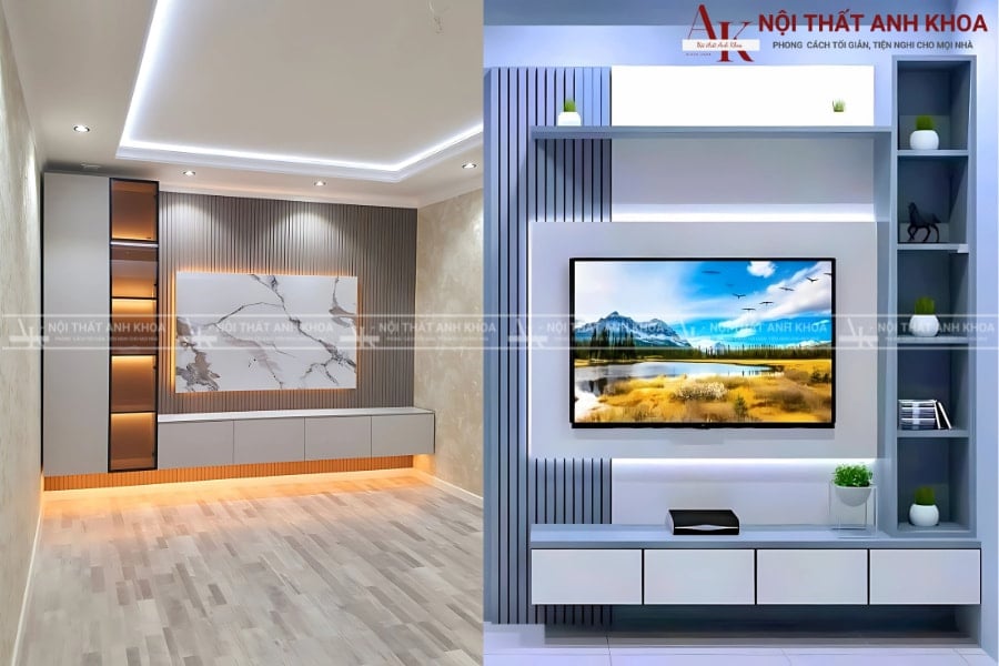 Xu hướng vách ngăn tivi 2025 - Đẹp, tiện nghi, giá tốt Xu hướng vách ngăn tivi 2025 - Đẹp, tiện nghi, giá tốt