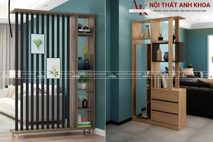 Vách ngăn gỗ MDF - Hiện đại, tinh tế Vách ngăn gỗ MDF - Hiện đại, tinh tế