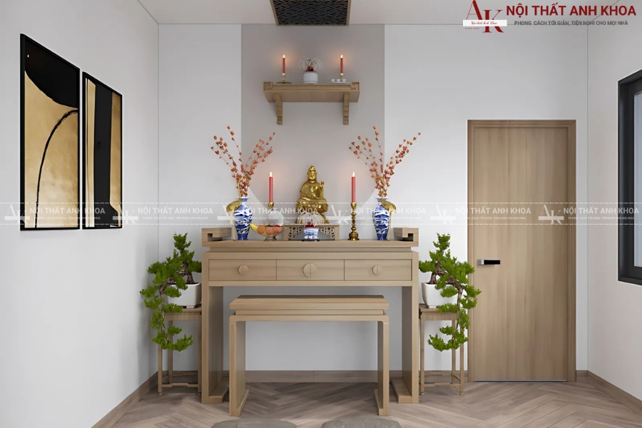 Mẫu bàn thờ đẹp, hiện đại cho không gian sống Việt Mẫu bàn thờ đẹp, hiện đại cho không gian sống Việt