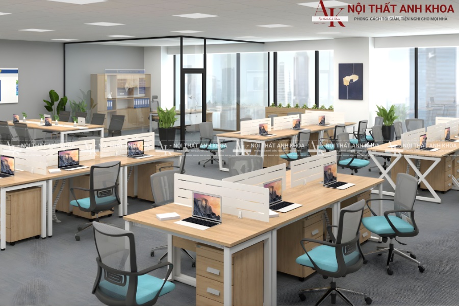 Giải pháp thiết kế nội thất văn phòng - Tối ưu diện tích và năng suất Giải pháp thiết kế nội thất văn phòng - Tối ưu diện tích và năng suất