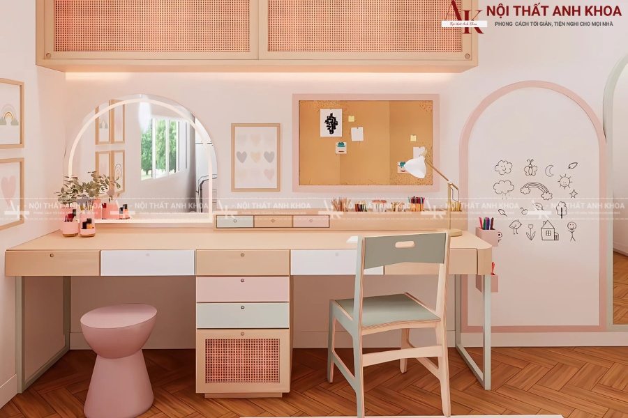 Vì sao bé gái lớp 1 cần có bàn học riêng phù hợp? Vì sao bé gái lớp 1 cần có bàn học riêng phù hợp?