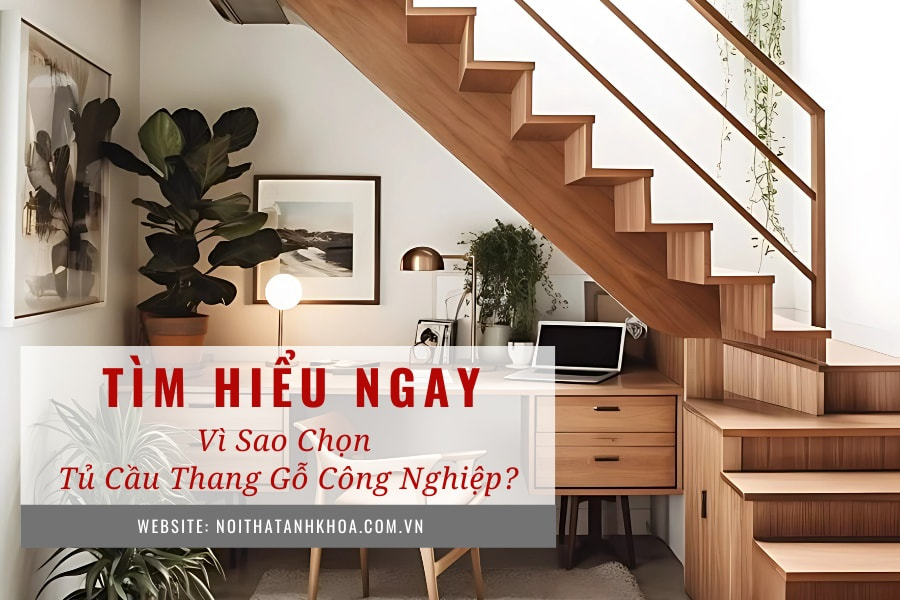 Vì sao chọn tủ cầu thang gỗ công nghiệp? Vì sao chọn tủ cầu thang gỗ công nghiệp?