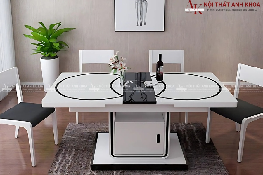 Vì sao nên chọn bàn ăn bếp từ? Vì sao nên chọn bàn ăn bếp từ?