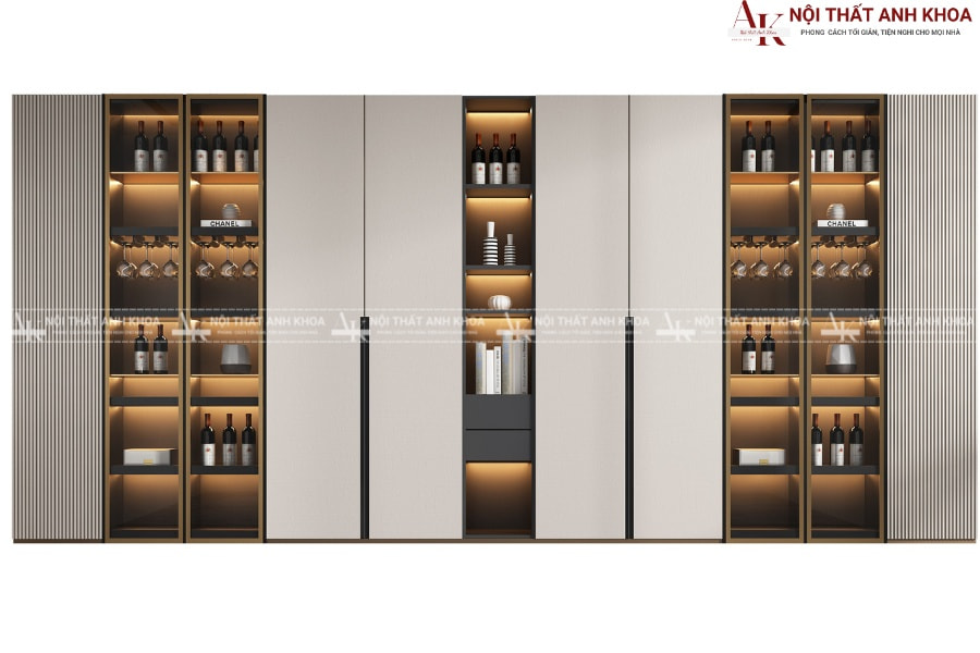 Xác định công năng và sức chứa thực tế của một chiếc tủ rượu Xác định công năng và sức chứa thực tế của một chiếc tủ rượu