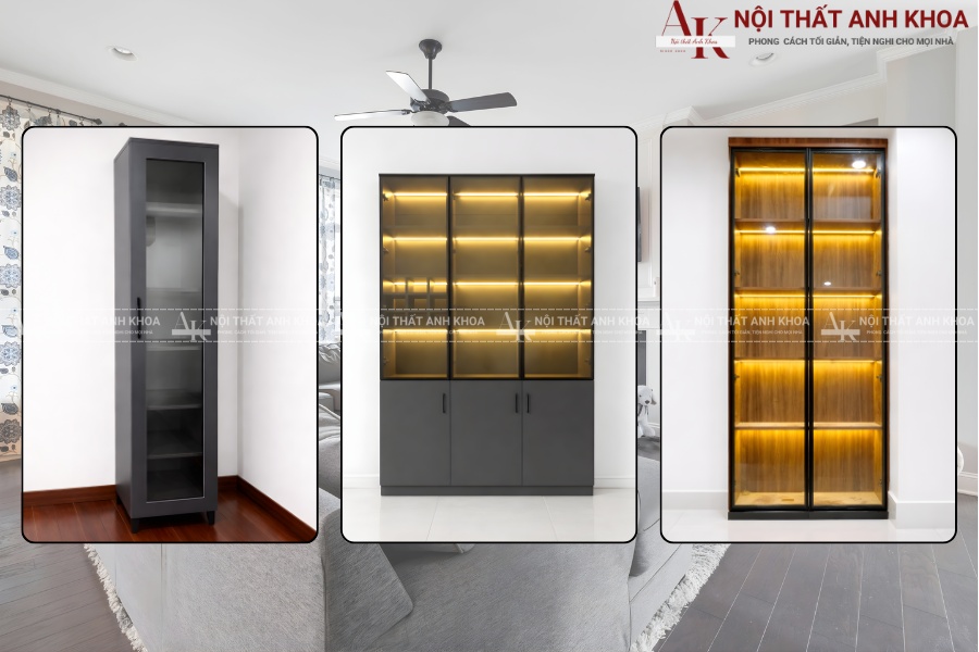 Tủ rượu hiện đại - Điểm nhấn sang trọng cho phòng khách Tủ rượu hiện đại - Điểm nhấn sang trọng cho phòng khách