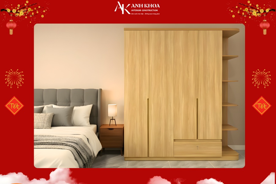 Mẫu tủ áo đẹp - Giá tốt cho gia đình Việt Mẫu tủ áo đẹp - Giá tốt cho gia đình Việt