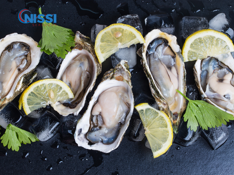 ซาซิมิหอยนางรมญี่ปุ่นทั้งตัว ซาซิมิหอยนางรมญี่ปุ่นทั้งตัว