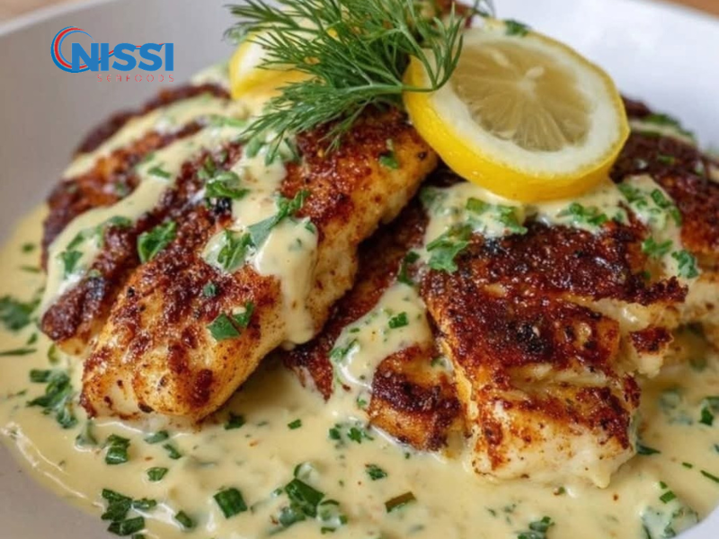 Cajun Garlic Butter toothfish Cajun Garlic Butter toothfish