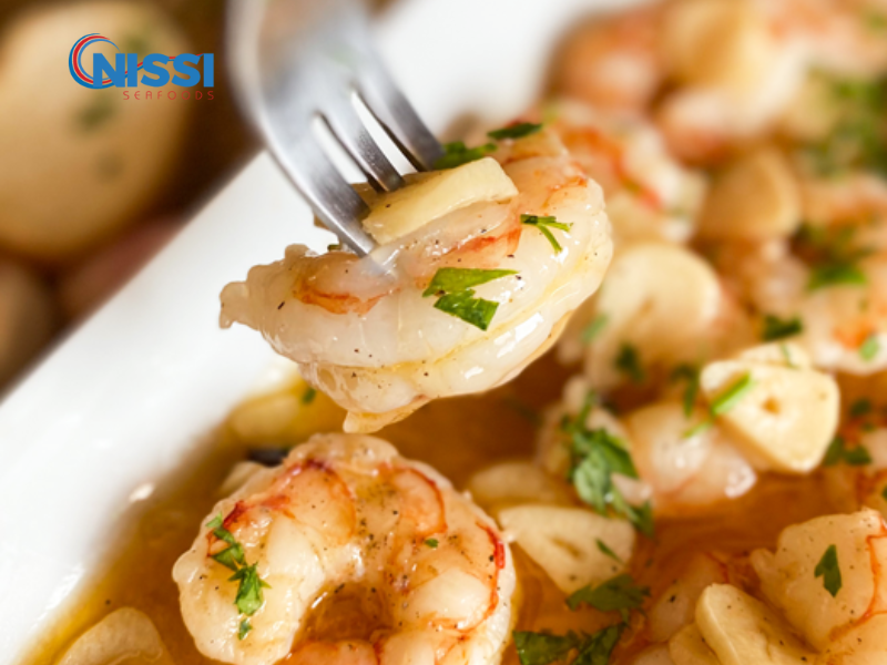 Garlic Butter Atlantic Red Shrimp Stir-fry Garlic Butter Atlantic Red Shrimp Stir-fry