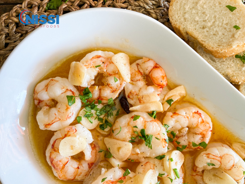 Garlic Butter Atlantic Red Shrimp Stir-fry Garlic Butter Atlantic Red Shrimp Stir-fry