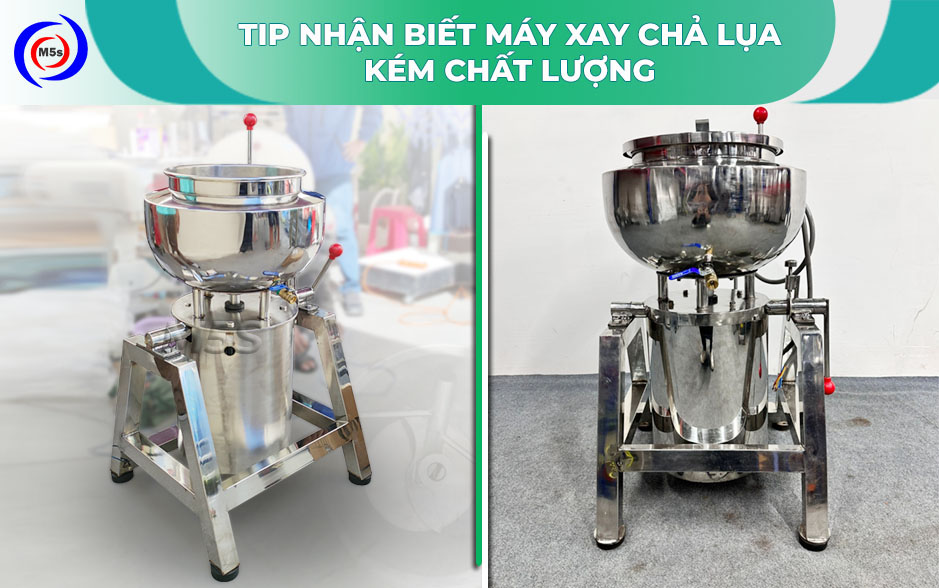 Tip nhận biết máy xay giò chả kém chất lượng Tip nhận biết máy xay giò chả kém chất lượng