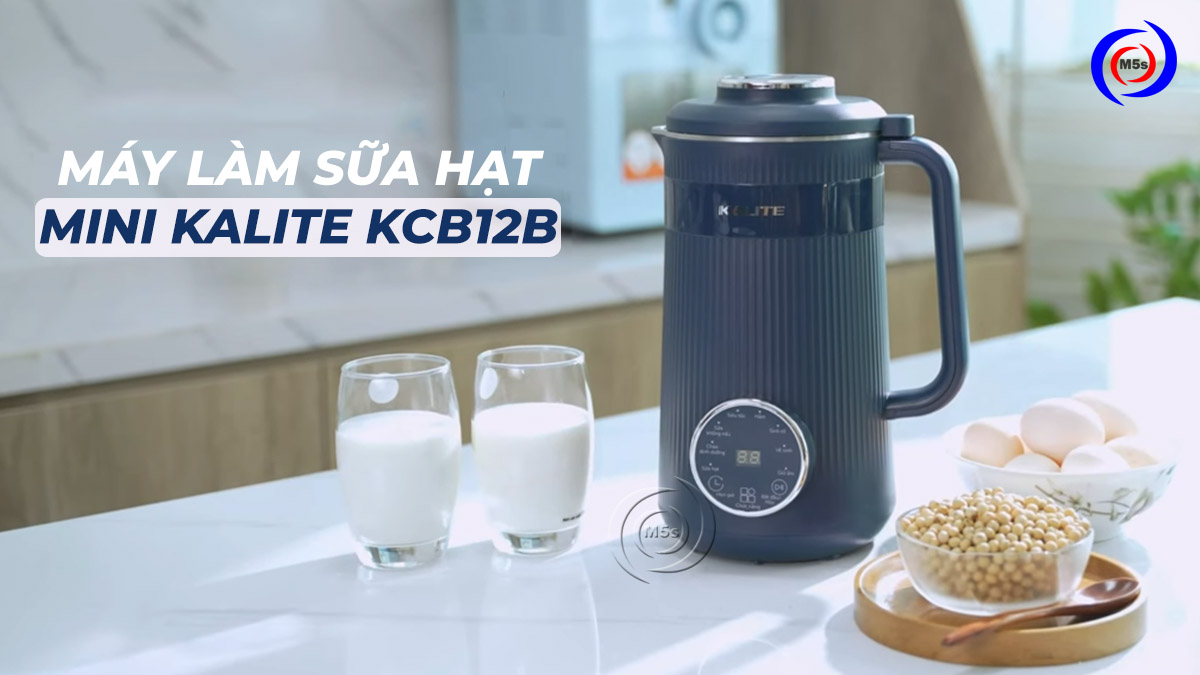 Máy làm sữa hạt mini Kalite KCB12B Máy làm sữa hạt mini Kalite KCB12B