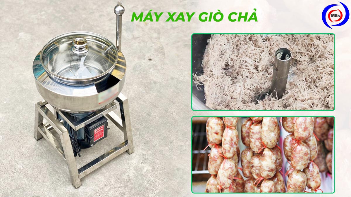 Máy xay giò chả đa năng Máy xay giò chả đa năng