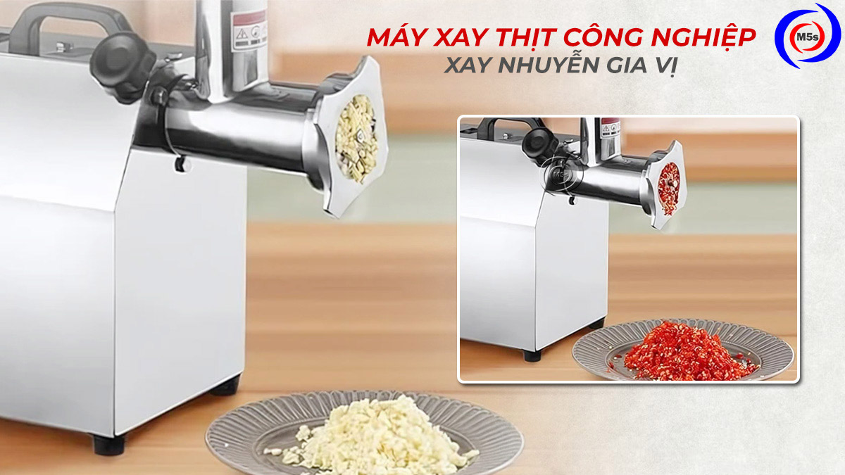 Máy xay thịt công nghiệp xay gia vị Máy xay thịt công nghiệp xay gia vị