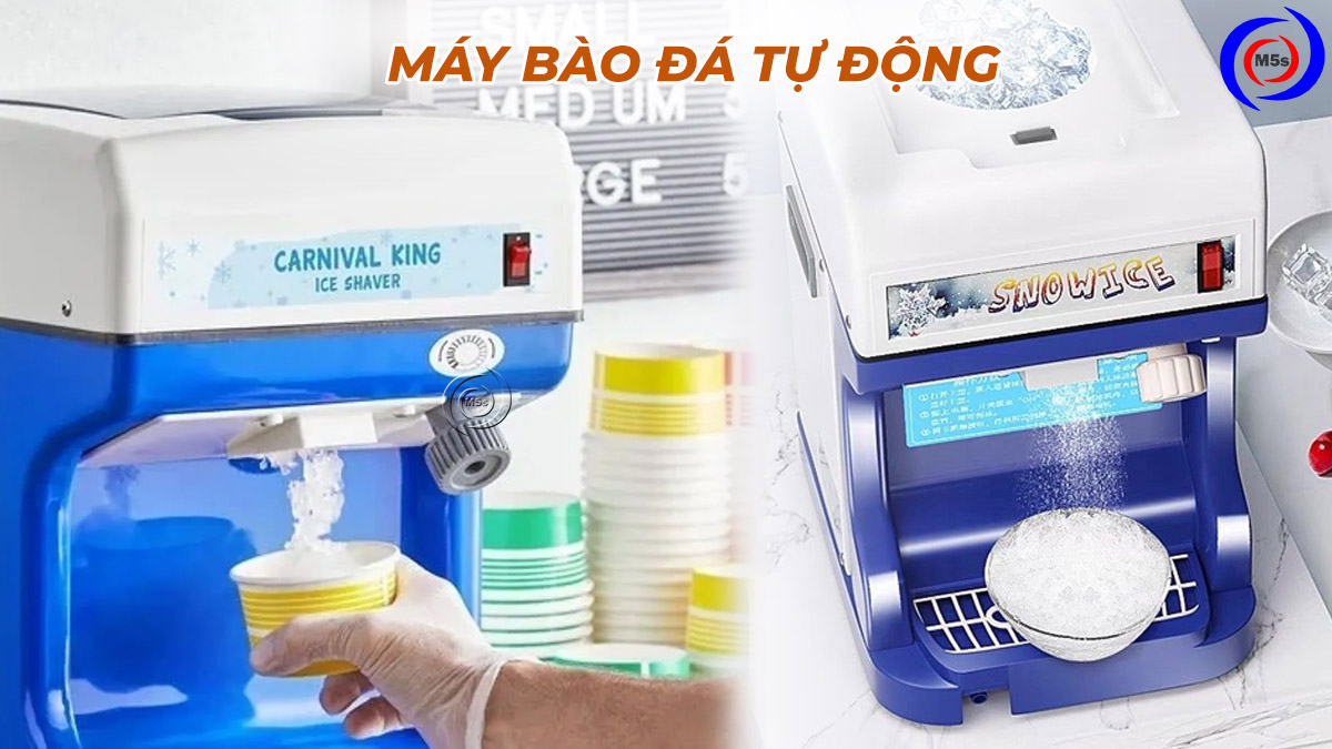Máy bào đá tự động Máy bào đá tự động