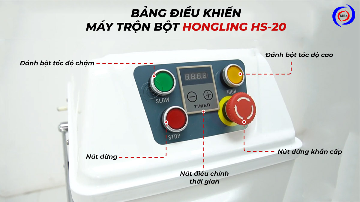 Bảng điều khiển máy trộn bột khô Hongling HS-20 Bảng điều khiển máy trộn bột khô Hongling HS-20