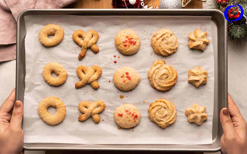 Bánh quy làm bằng máy trộn bột Bánh quy làm bằng máy trộn bột