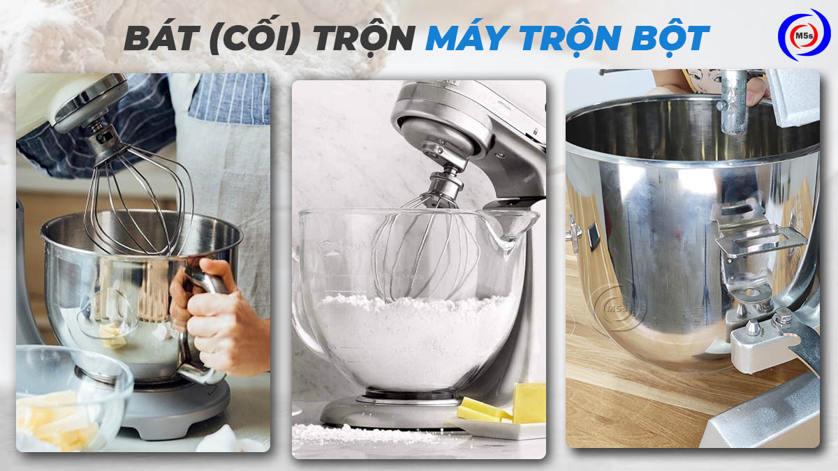 Bát trộn máy trộn bột Bát trộn máy trộn bột