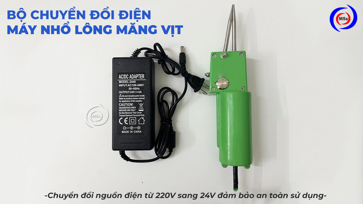 Bộ chuyển đổi nguồn điện máy nhặt lông con cầm tay Bộ chuyển đổi nguồn điện máy nhặt lông con cầm tay