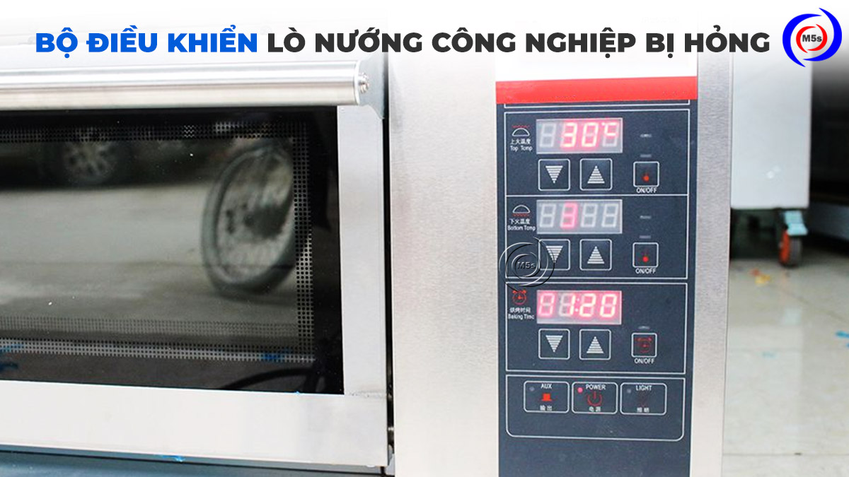 Bộ điều khiển lò nướng công nghiệp bị hỏng Bộ điều khiển lò nướng công nghiệp bị hỏng