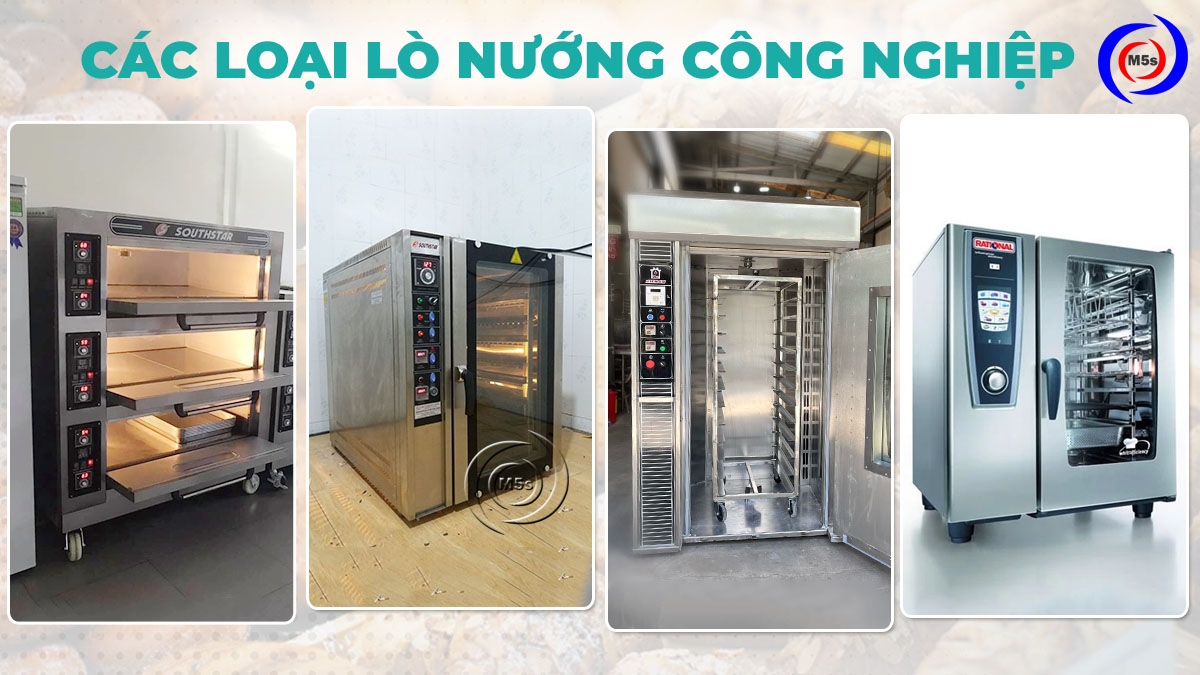 Các loại lò nướng công nghiệp Các loại lò nướng công nghiệp
