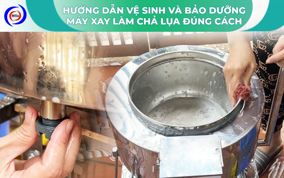 Cách vệ sinh máy xay giò chả Cách vệ sinh máy xay giò chả