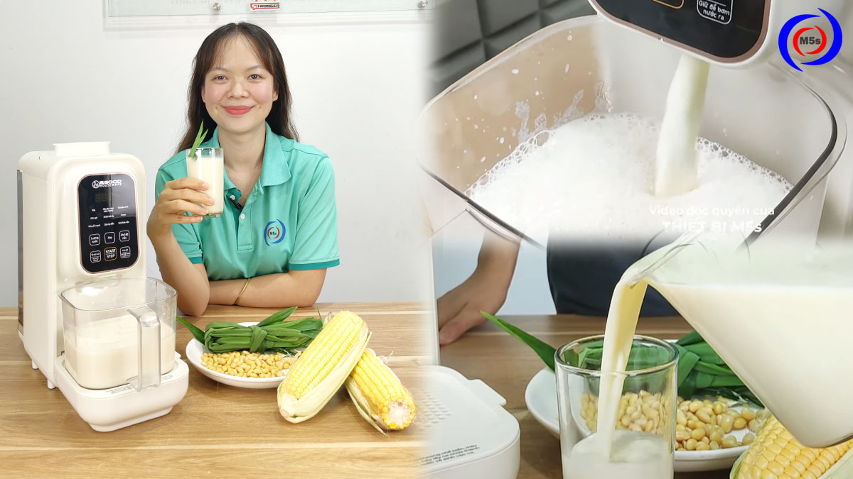 Cách làm sữa đậu nành bằng máy làm sữa hạt Cách làm sữa đậu nành bằng máy làm sữa hạt