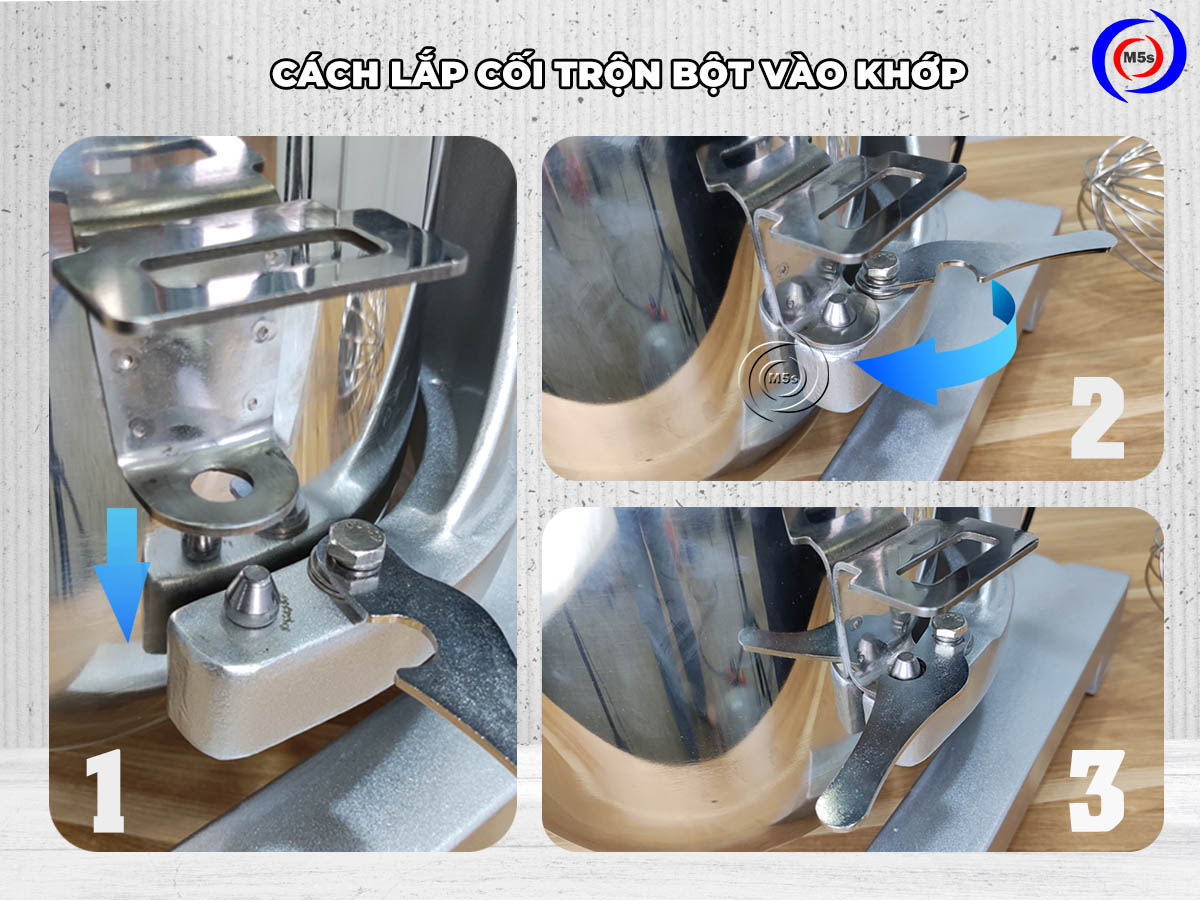 Cách lắp đặt Máy trộn bột 10 lít Hongling B-10B Cách lắp đặt Máy trộn bột 10 lít Hongling B-10B