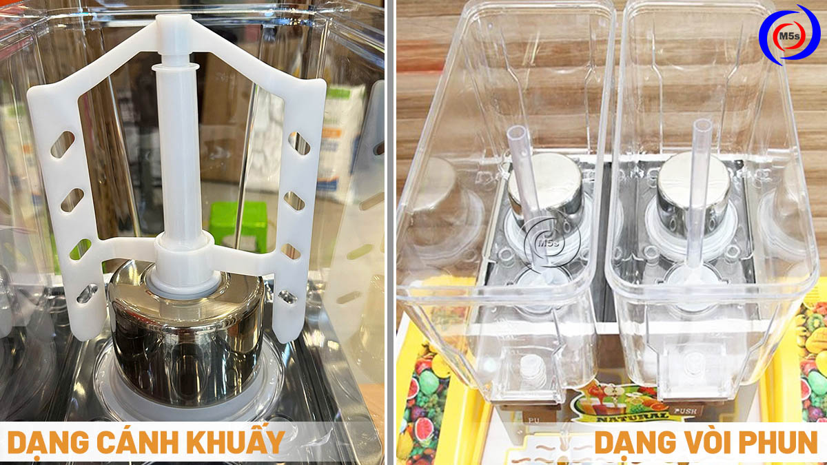 cận cảnh bình chứa máy làm mát nước trái cây cận cảnh bình chứa máy làm mát nước trái cây