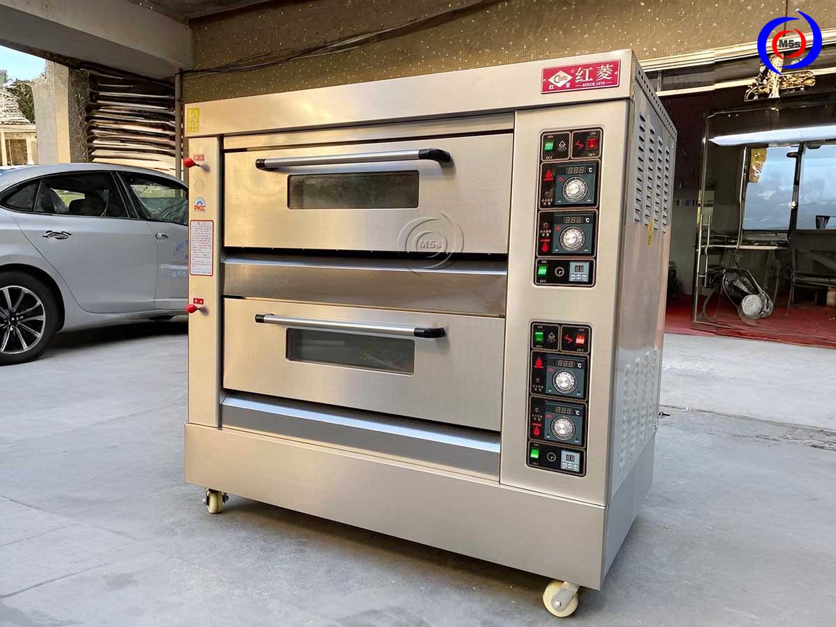 Lò nướng công nghiệp Hongling có cấu tạo từ chất liệu cao cấp Lò nướng công nghiệp Hongling có cấu tạo từ chất liệu cao cấp