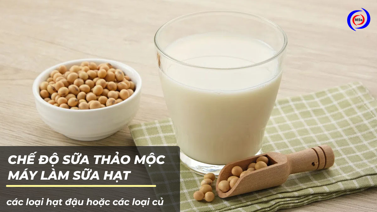 Chế độ sữa thảo mộc của máy làm sữa hạt Chế độ sữa thảo mộc của máy làm sữa hạt