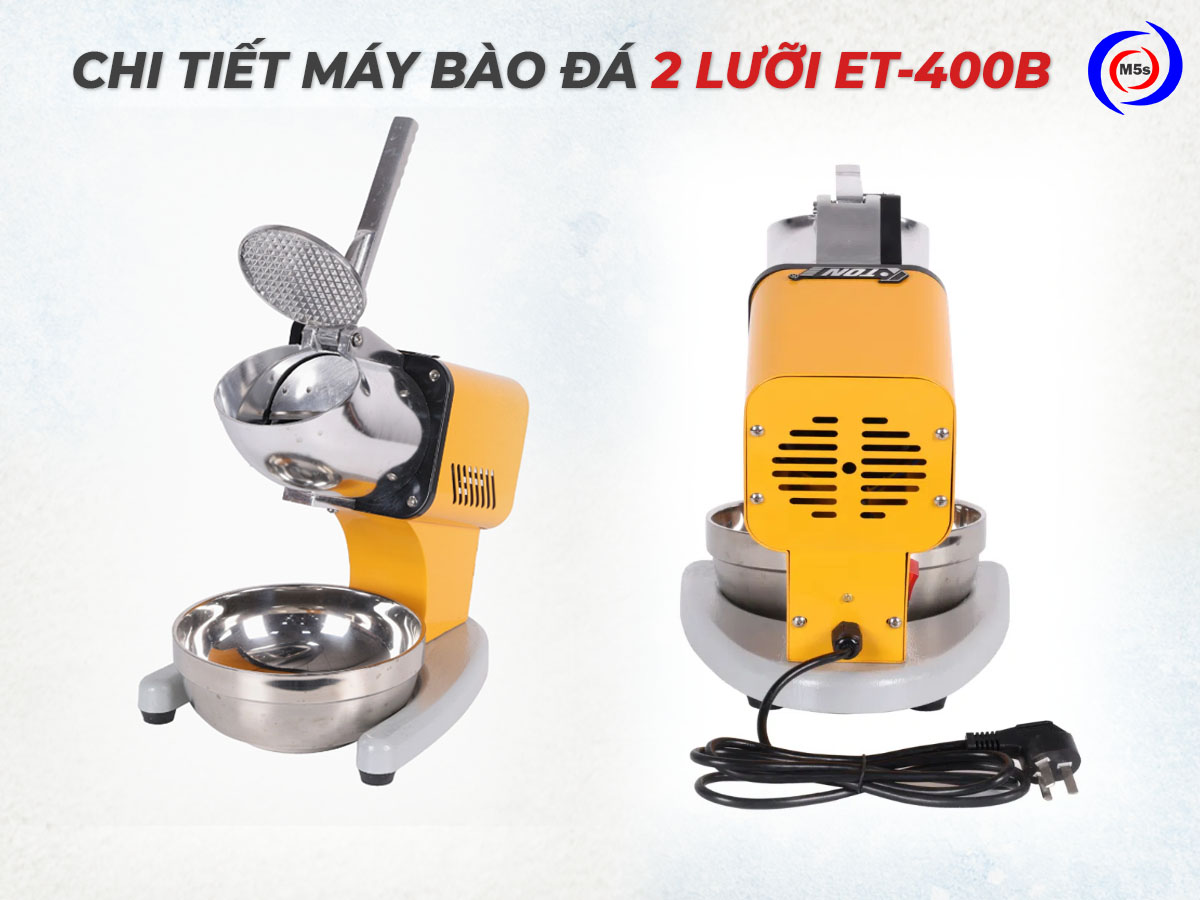 Máy làm đá bào 2 lưỡi ET-200B Máy làm đá bào 2 lưỡi ET-200B