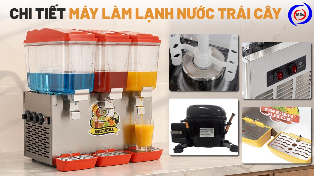 chi tiết máy làm lạnh nước trái cây chi tiết máy làm lạnh nước trái cây