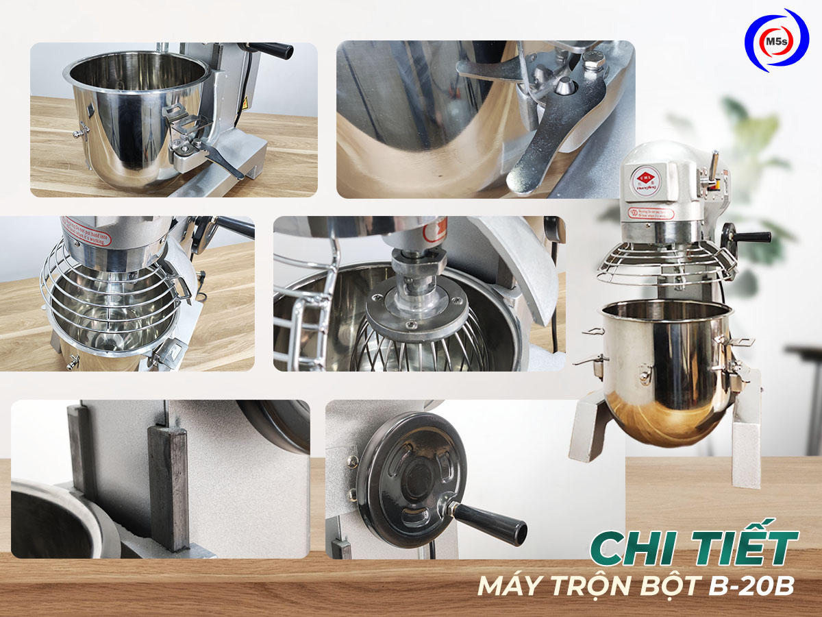 Máy trộn bột 20 lít Hongling B-20B Máy trộn bột 20 lít Hongling B-20B