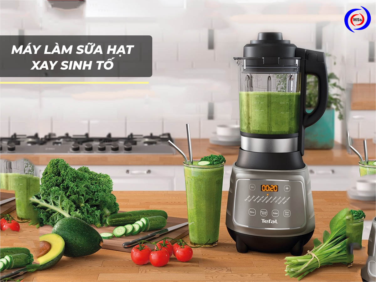 Chức năng xay sinh tố của máy làm sữa hạt Chức năng xay sinh tố của máy làm sữa hạt