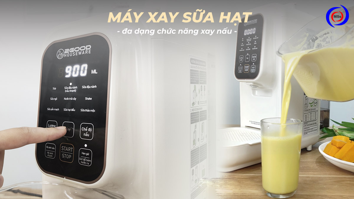 Các chương trình xay nấu của máy làm sữa hạt Các chương trình xay nấu của máy làm sữa hạt