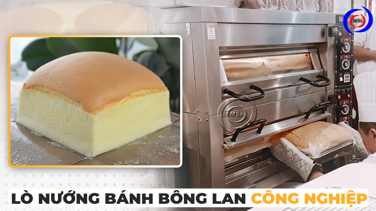 Công suất lò nướng bánh bông lan công nghiệp Công suất lò nướng bánh bông lan công nghiệp
