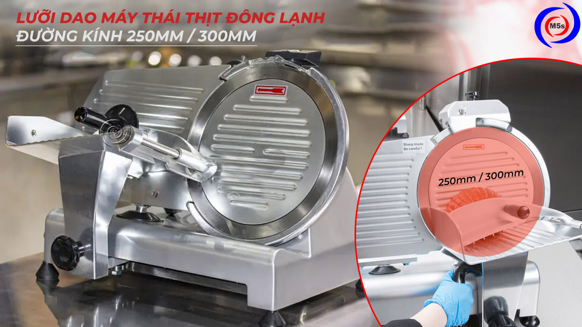 Lưỡi dao máy thái thịt đông lạnh Lưỡi dao máy thái thịt đông lạnh