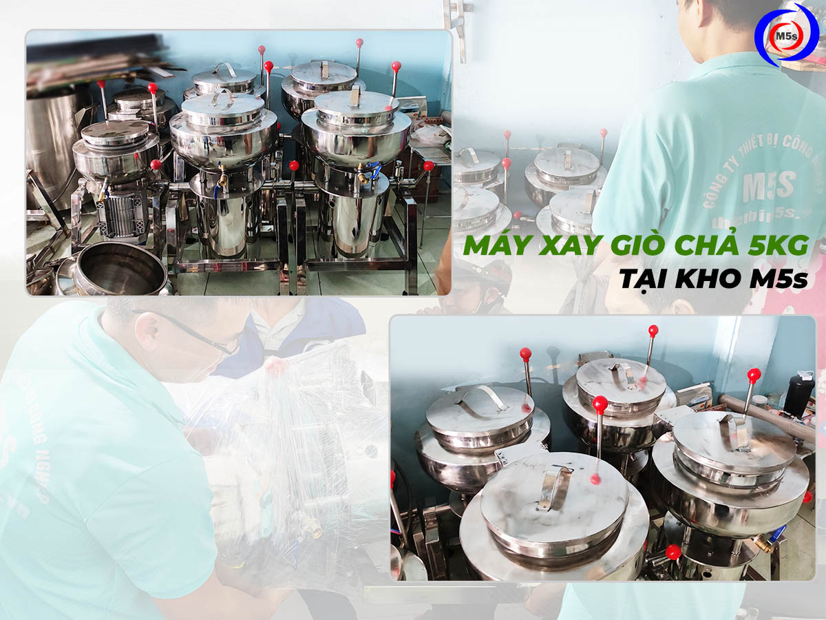 Máy xay giò chả 5kg tại kho m5s Máy xay giò chả 5kg tại kho m5s