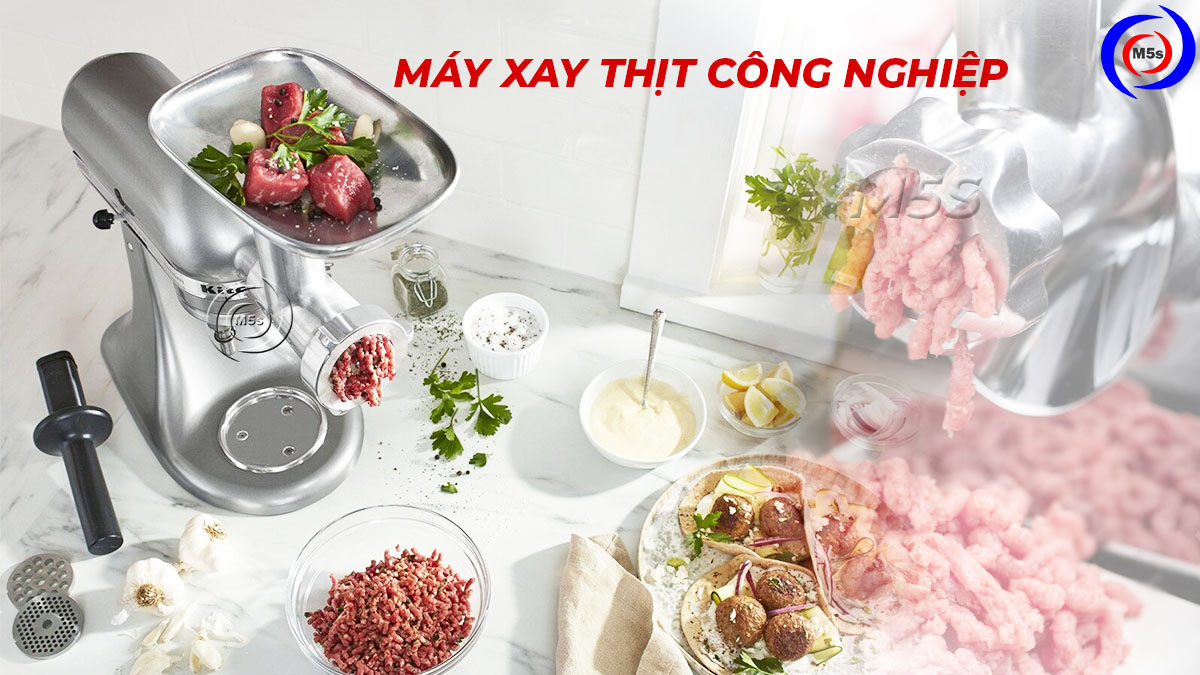 Hình thực tế máy xay thịt công nghiệp c