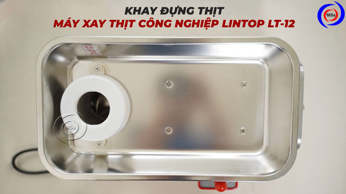 Khay đựng thịt máy xay thịt công nghiệp Lintop LT-12 Khay đựng thịt máy xay thịt công nghiệp Lintop LT-12