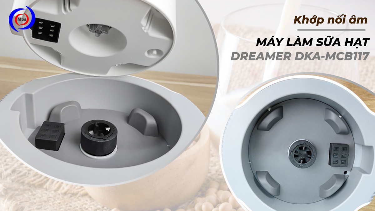 Khớp nối âm máy làm sữa hạt Dreamer DKA-MCB117 Khớp nối âm máy làm sữa hạt Dreamer DKA-MCB117